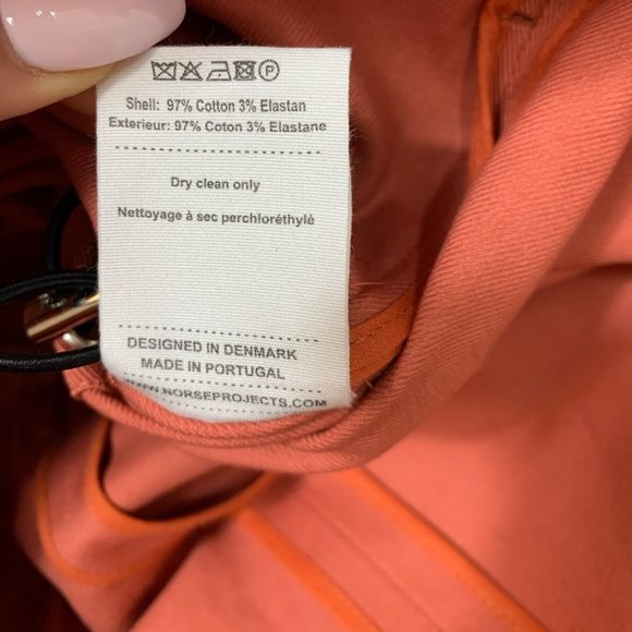 NORSE PROJECTS Rositta Coral Cotton Twill Jacket - Picture 13 of 16